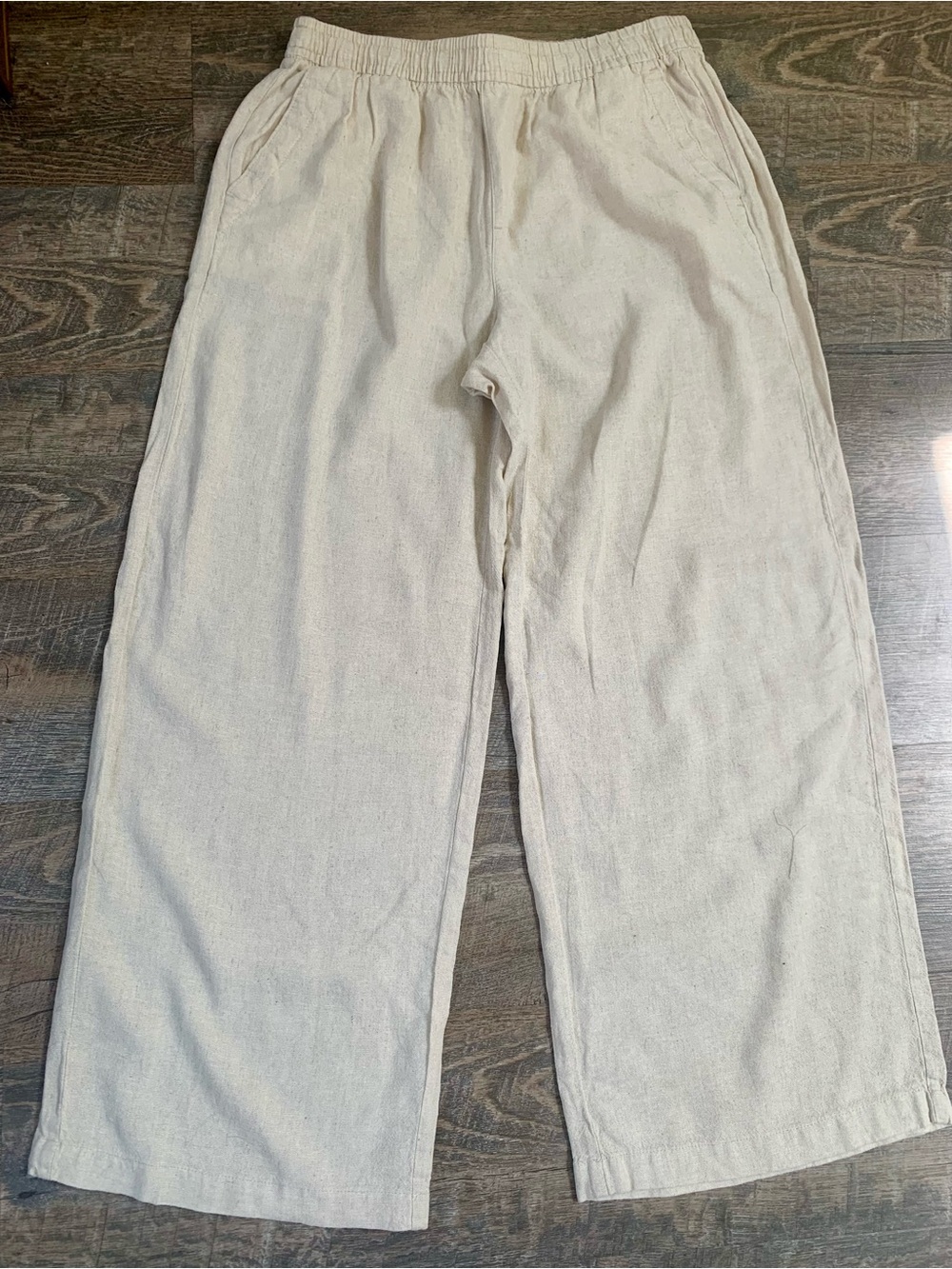 Linen Preppy Coastal Old Navy Pants